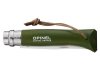 Nóż Opinel Colorama 08 Khaki 8,5 cm grab rzemień